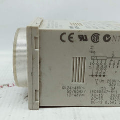 Omron h3cr-a timer 50/60hz
