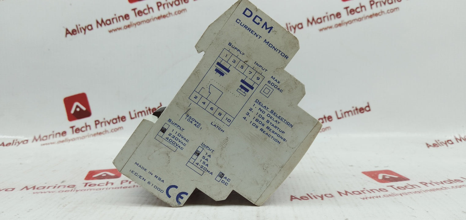 Electro dcm current monitor relay