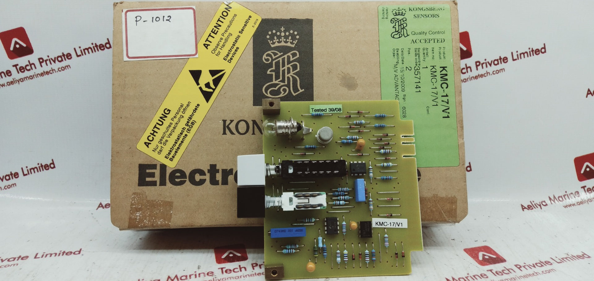 Kongsberg Kmc-17/V1 Pcb Card Printed Circuit Board 7221-234.0003
