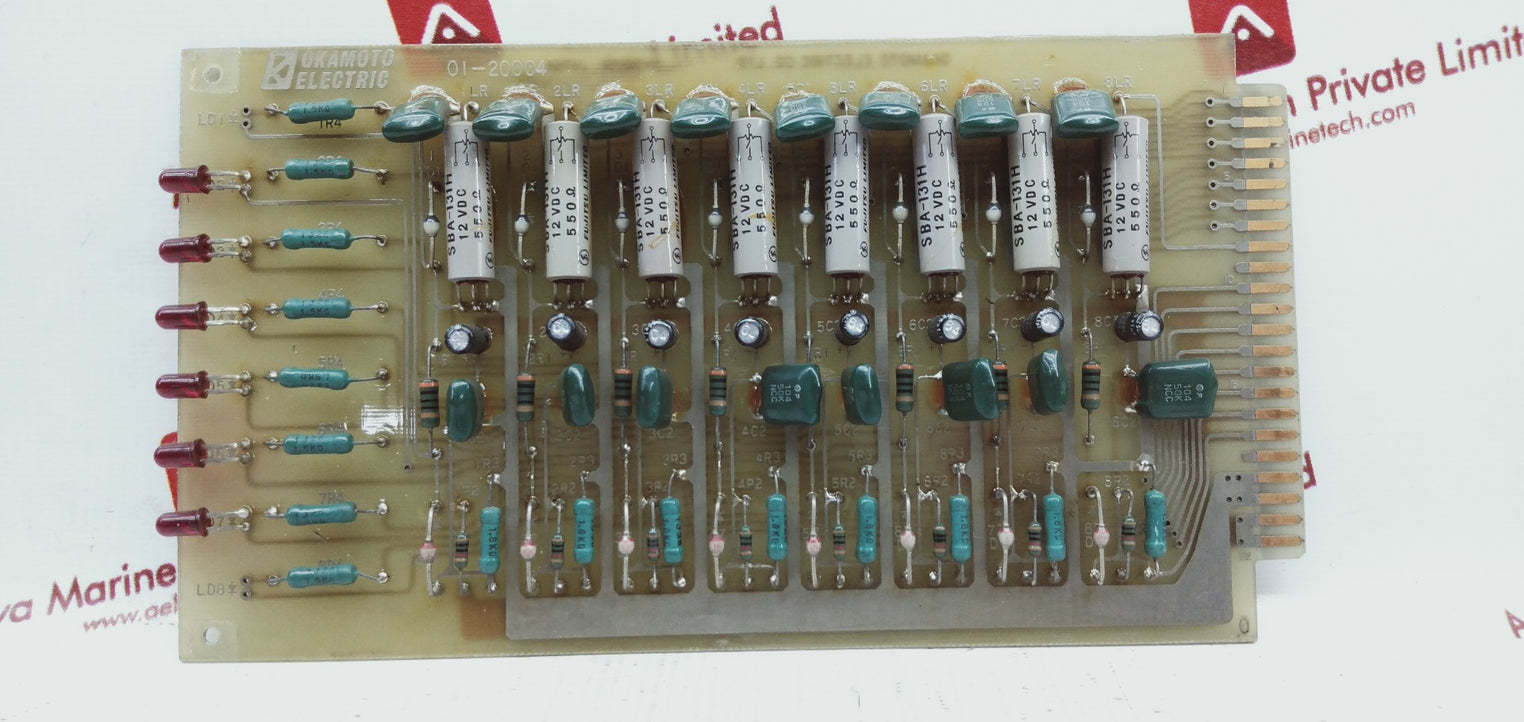 Okamoto Electric 01-20004 Pcb Card Printed Circuit Board
