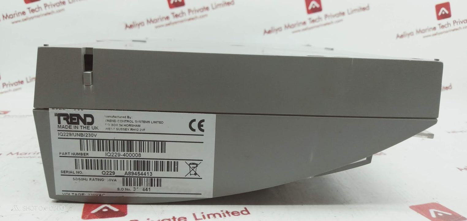 Trend iq229/unb/230v controller module iq229-400008