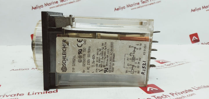 Schleicher dza521l time relay