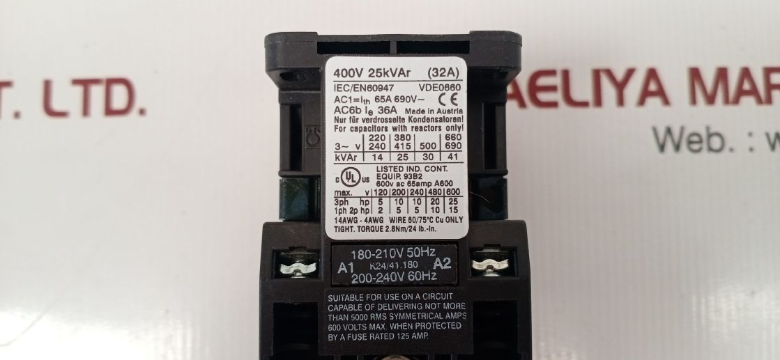 Frako k3-32a00 contactor 89-00335 coil