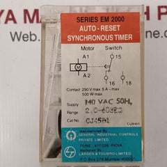 Gic cj45b1 series em 2000 synchronous timer 