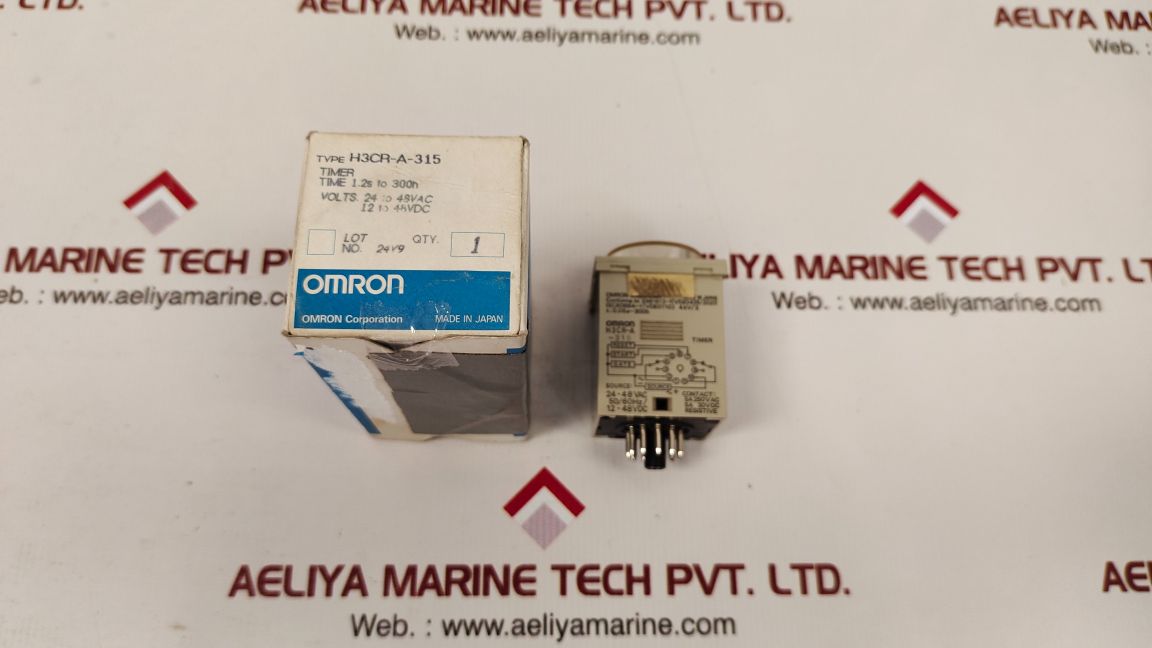 Omron h3cr-a-315 timer h3cr new
