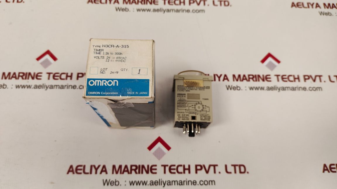 Omron h3cr-a-315 timer h3cr new

