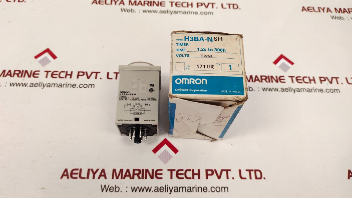 Omron h3ba-n8h timer new