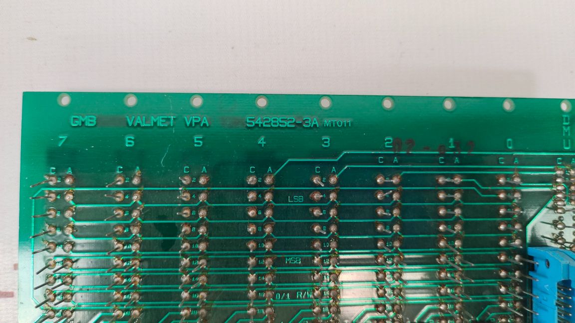 Valmet 542852-3a pc board 542852-3b
