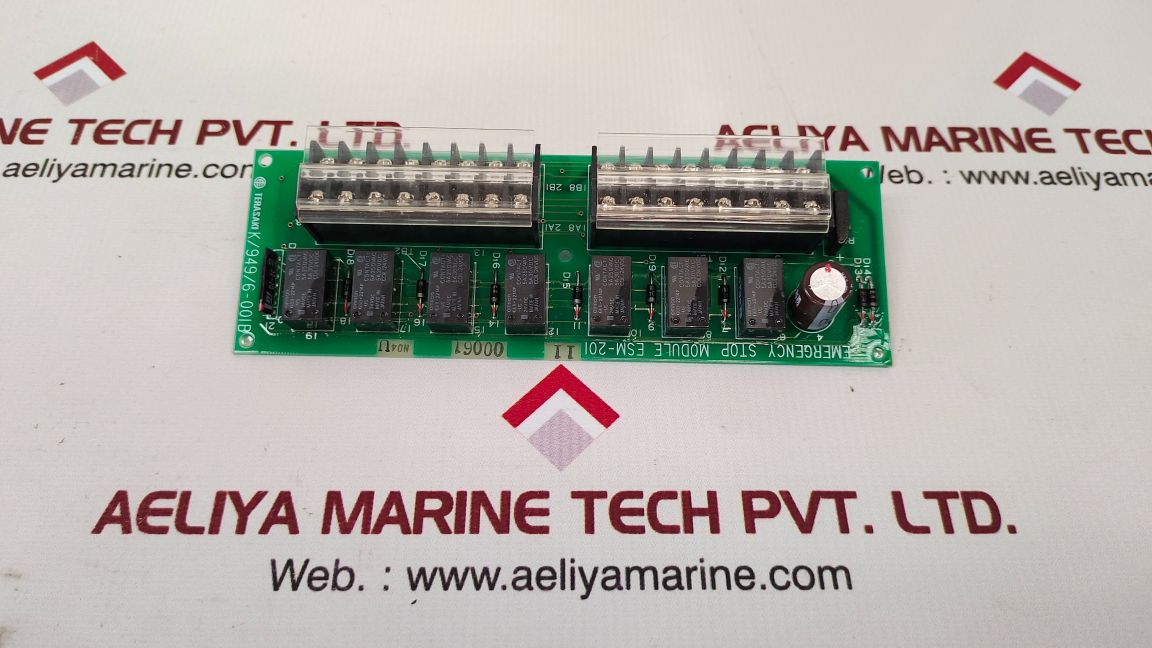 Terasaki esm-201 11 emergency stop module k/949/6-001b