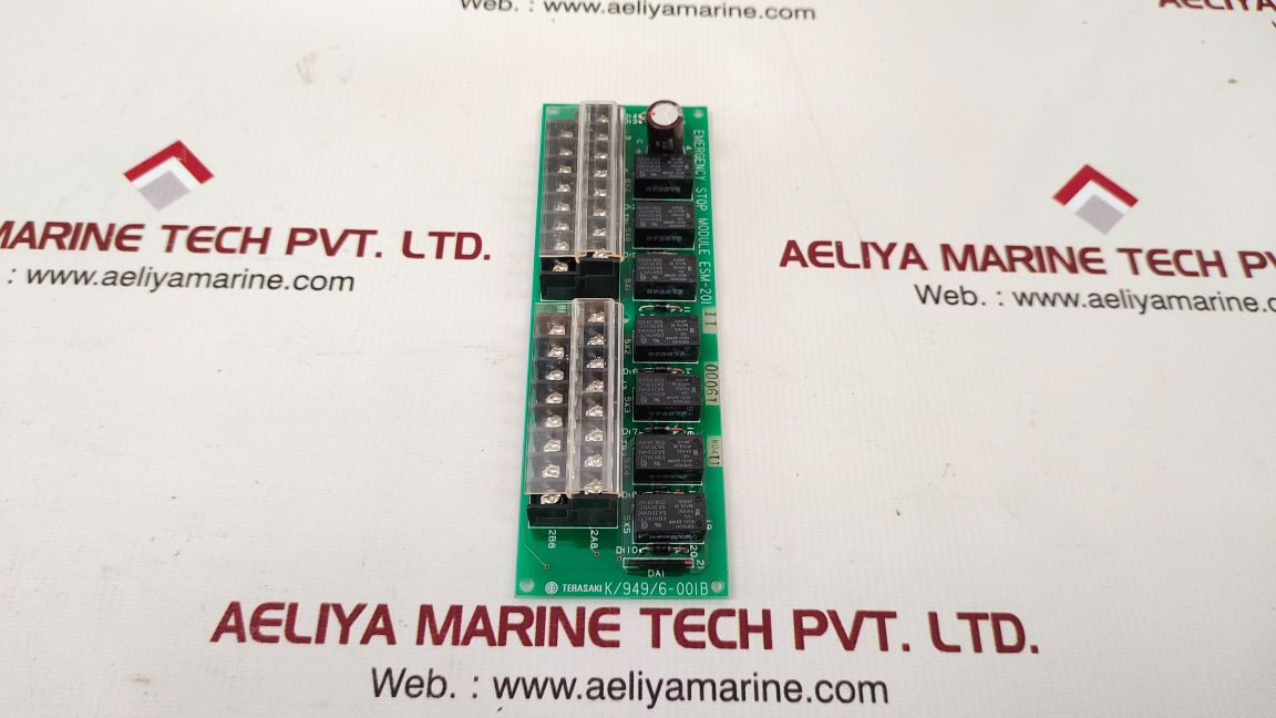Terasaki esm-201 11 emergency stop module k/949/6-001b
