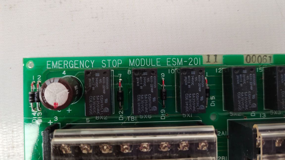 Terasaki esm-201 11 emergency stop module k/949/6-001b
