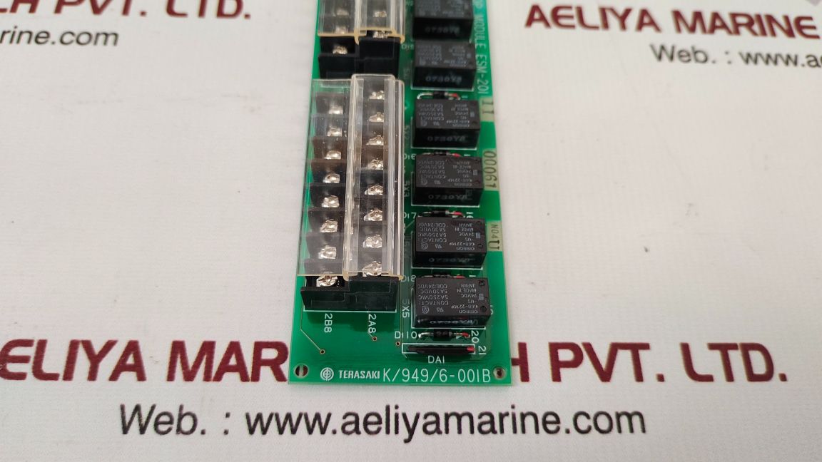 Terasaki esm-201 11 emergency stop module k/949/6-001b
