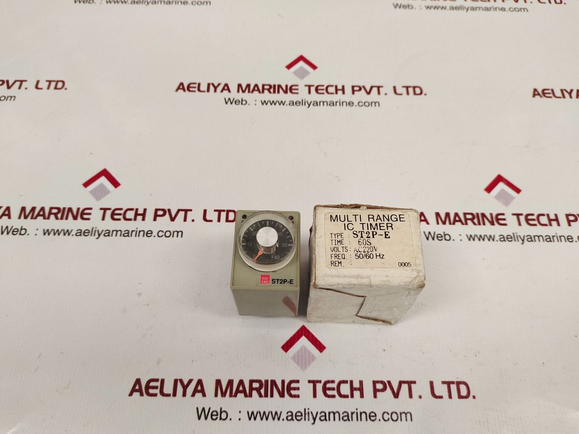 St2p-e multi range ic timer 0-60sec 1a
