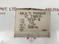 St2p-e multi range ic timer 0-60sec 1a
