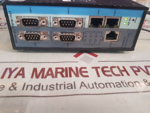 San Telequip Sc10E4Ni M 4-port Modbus Tcp Gateway Dc 24V, 0.50A Max.