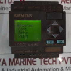 Siemens 6Ed1 052-1Md00-0Ba5 Power Logic Module Dc 12/24V