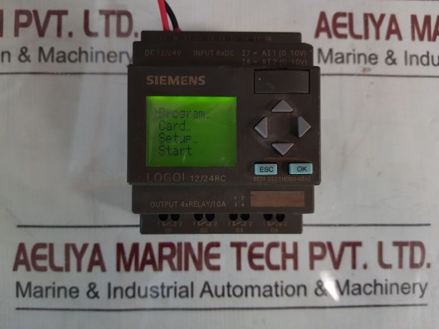 Siemens 6Ed1 052-1Md00-0Ba5 Power Logic Module Dc 12/24V
