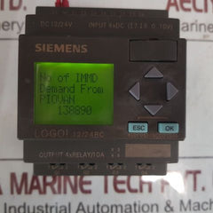 Siemens 6Ed1 052-1Md00-0Ba4 Logic Module S C-t3A45144