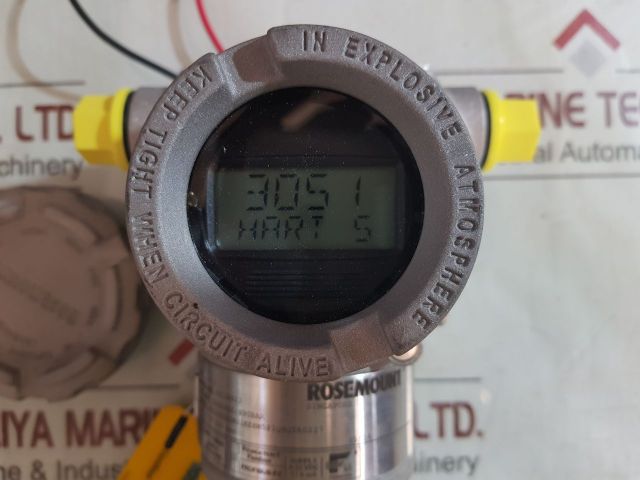 Rosemount 3051Tg5A2B31Ke8M5P1Q4Qta0227 Pressure Transmitter Set