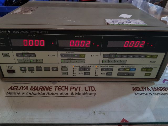 Yokogawa 253313 Digital Power Meter 250V 48-63Hz