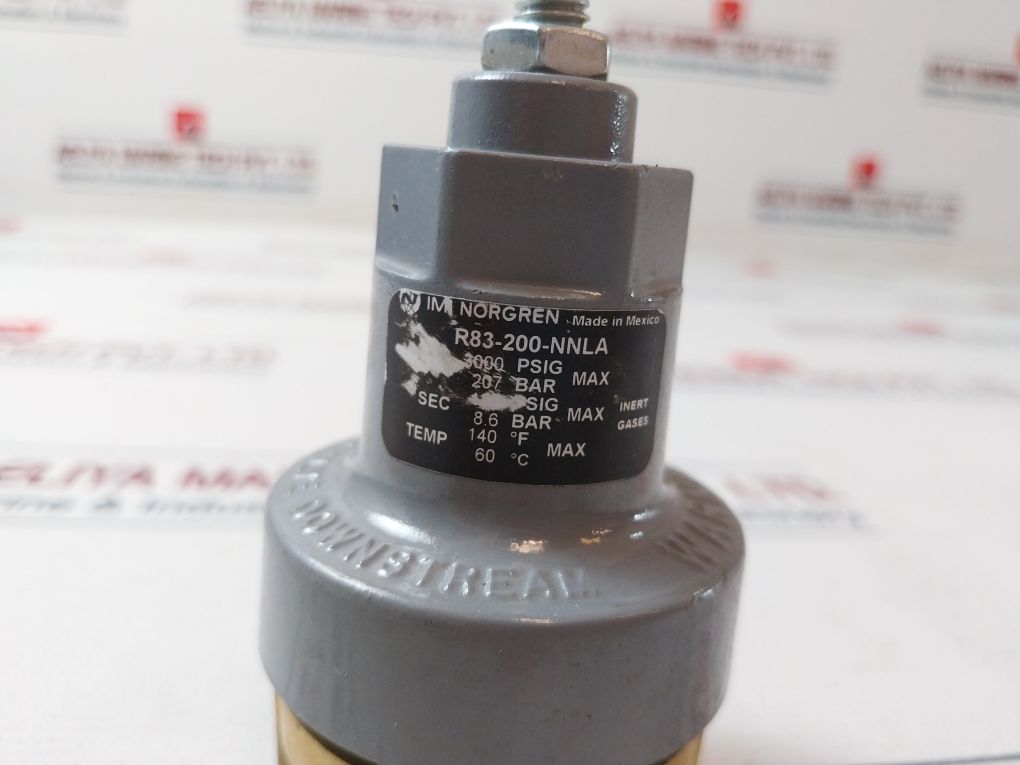 Imi Norgren R83-200-nnla Compressed Gas Regulator – Aeliya Marine Tech