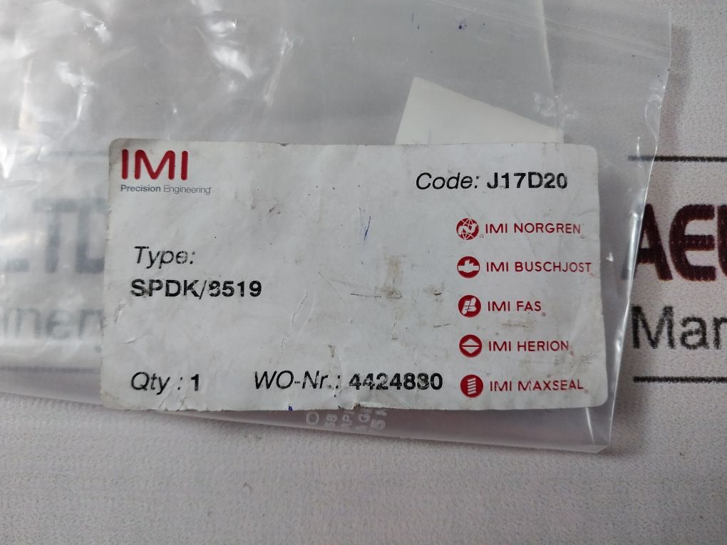 Imi Norgren V04X486L-q111A Direct Solenoid Actuated Poppet Valves 240V 50/60Hz