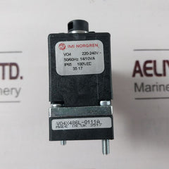 Imi Norgren V04X486L-q111A Direct Solenoid Actuated Poppet Valves 240V 50/60Hz