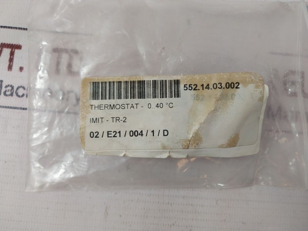 Imit Tr2 9329 Thermostat 0...40°C