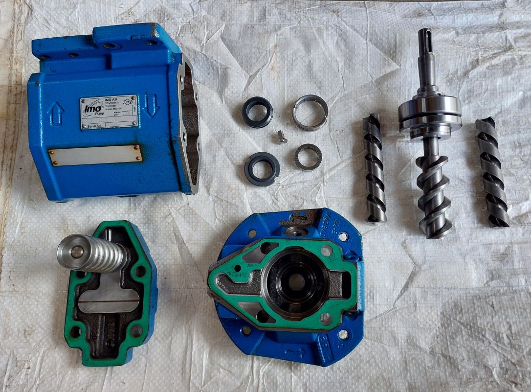 Imo Pump Ace 032L3 Ntbp Triple Screw Pump Oil/Fuel Transfer Pump