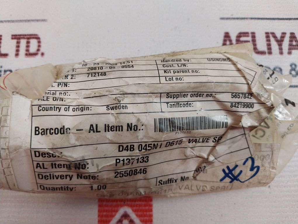 Imo D4B 045N1 D615 Spring Valve For Dv4B