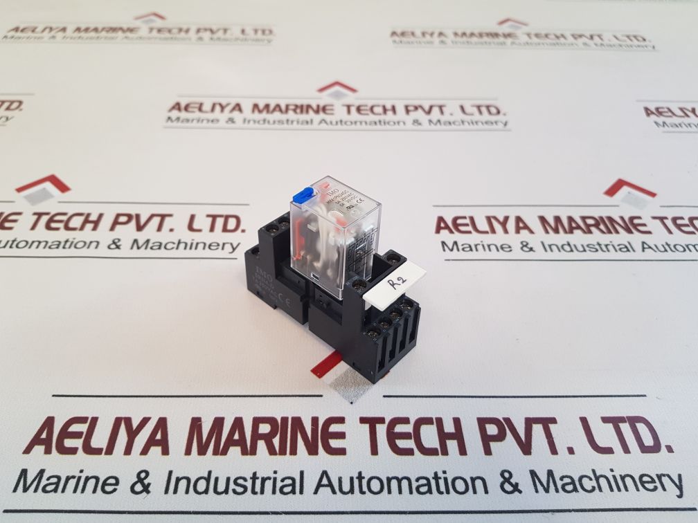 Imo Hy41Pn24Dc Power Relay With Srn4-d Relay Socket