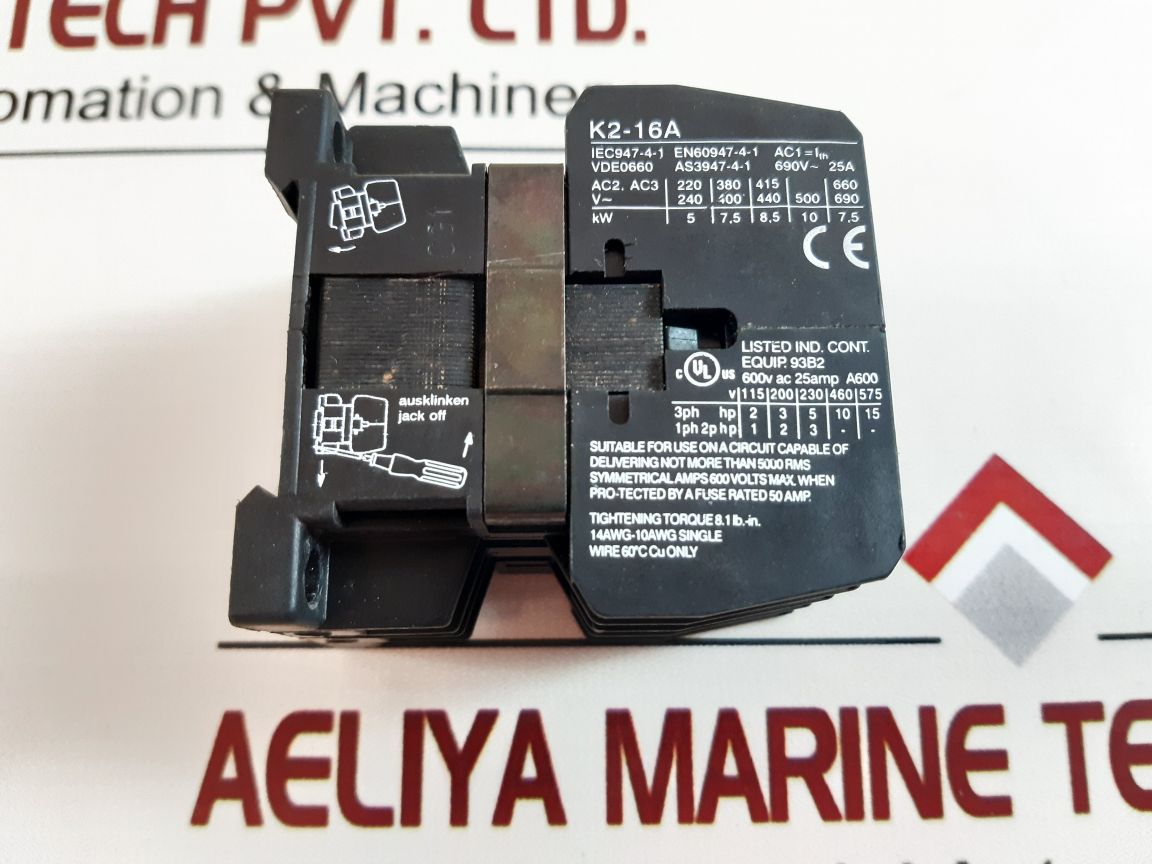 Imo k2-16a10 contactor