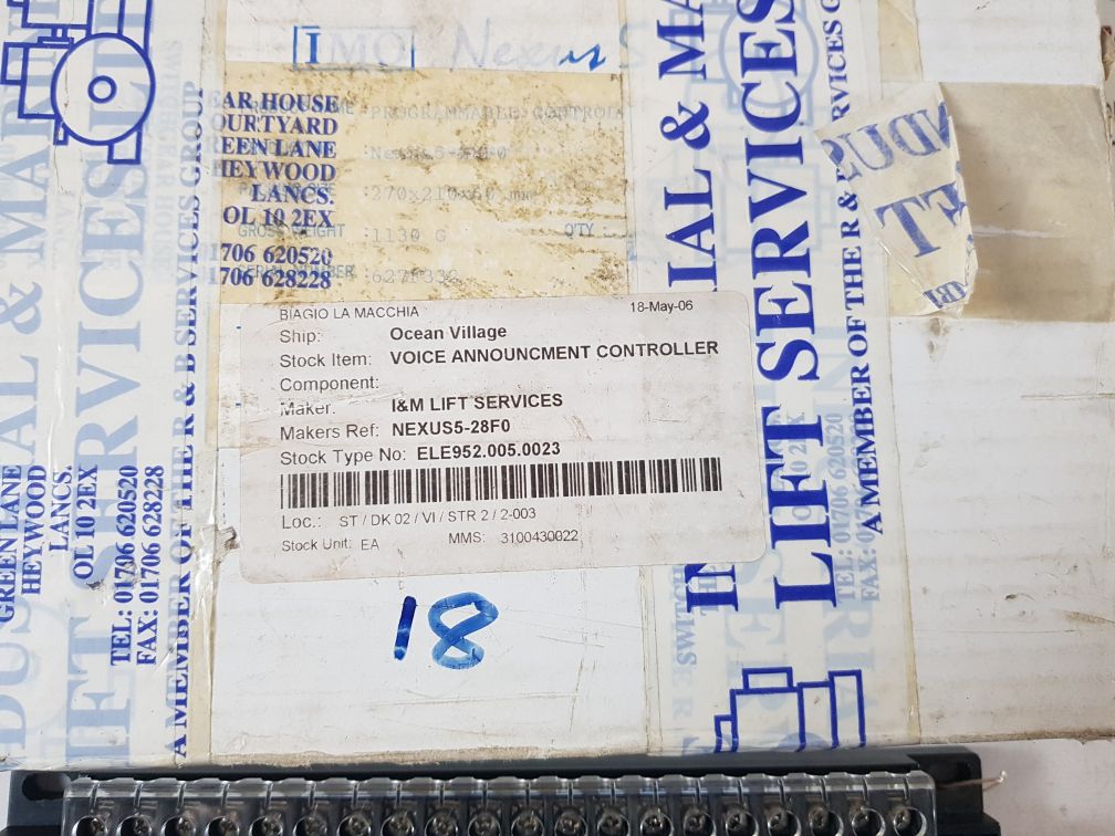 Imo Nexus5-28F0 Programmable Controller