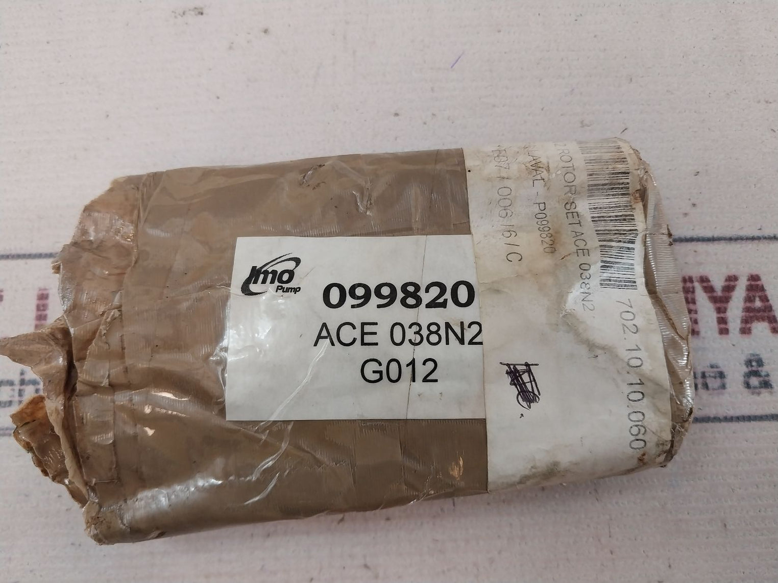 Imo Pump 099820 Rotor Set