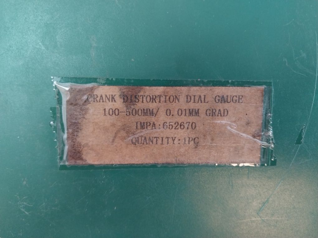 Impa 652670 Crank Distortion Dial Gauge Set