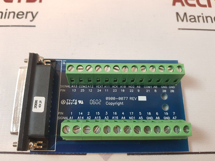 Impac Technologies 0930-0077 Rev.C Board Pin Connector