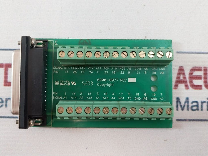 Impac Technologies 0930-0077 Rev C Board Pin Connector 94V-0
