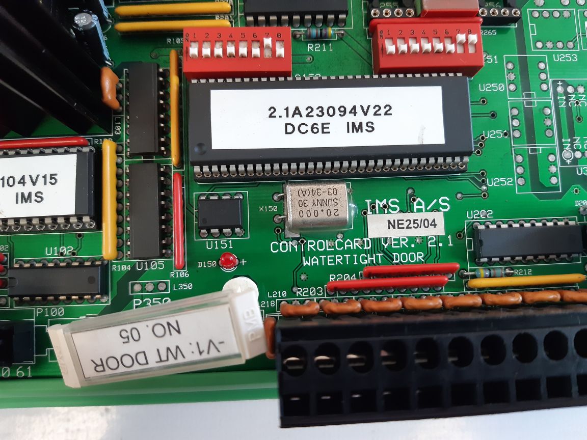 Ims Watertight Door Controlcard Ver. 2.1 Free Shipping By Express