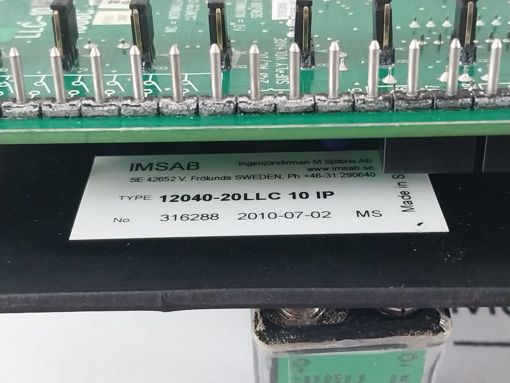 Imsab 12040-20 Llc 10 Ip Alarm Display Unit