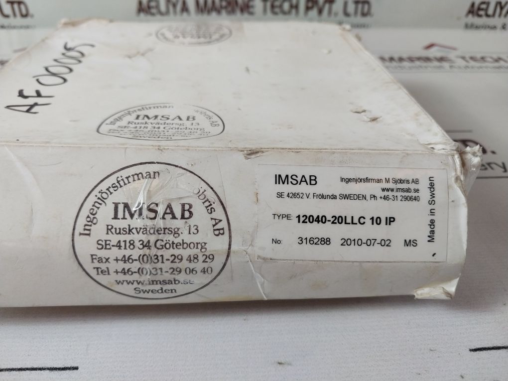 Imsab 12040-20 Llc 10 Ip Alarm Display Unit