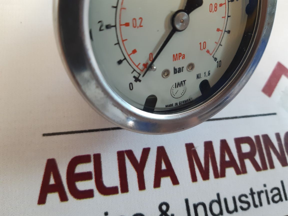 Imt 1453.075.040 Pressure Gauge 0-10 Bar
