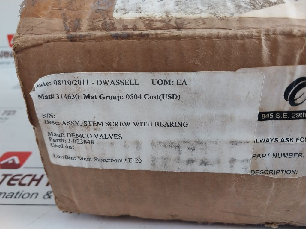 Ina As75100 Stem Screw With Bearing Set