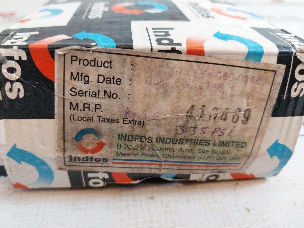 Indfos Mp 5 Pressure Switch