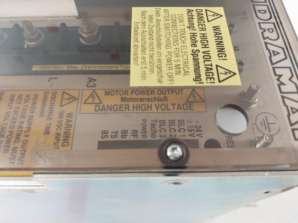 Indramat Tdm 1.2-100-300-w1-000 A.C. Servo Controller