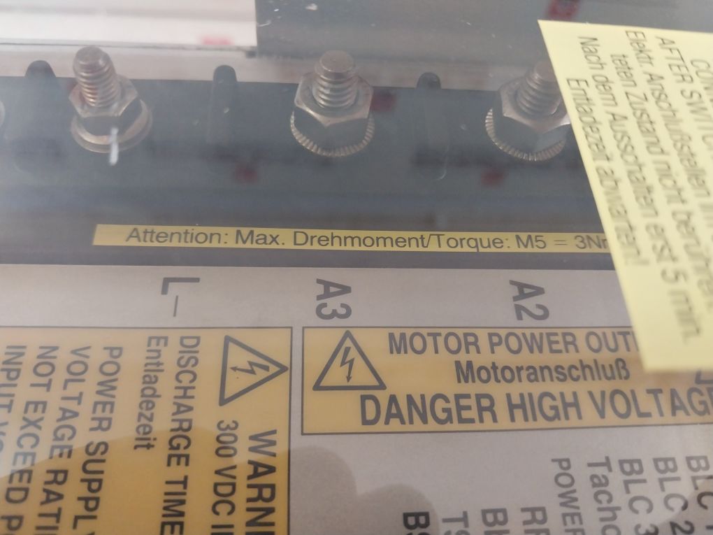 Indramat Tdm 1.2-100-300-w1-000 A.C. Servo Controller