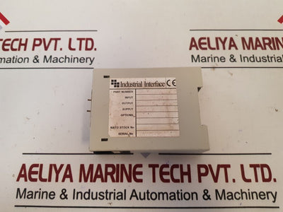 Industrial Interface Iir-2002 Dual Setpoint Trip Amplifier