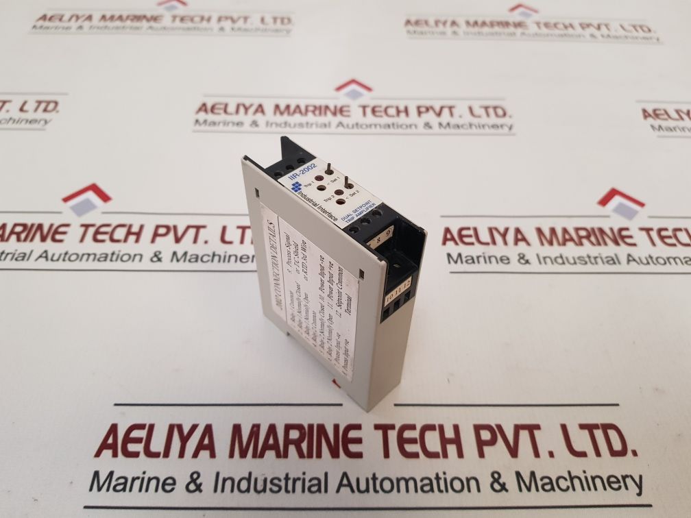 Industrial Interface Iir-2002 Dual Setpoint Trip Amplifier