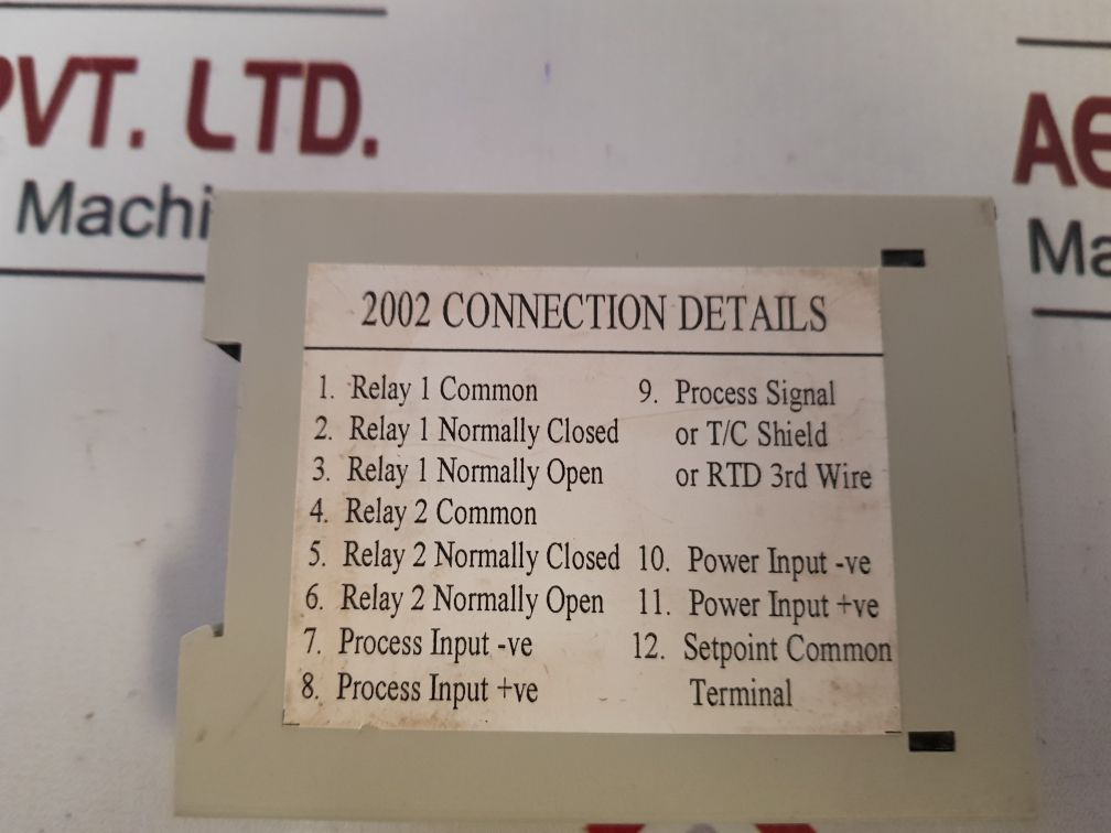 Industrial Interface Iir-2002 Dual Setpoint Trip Amplifier