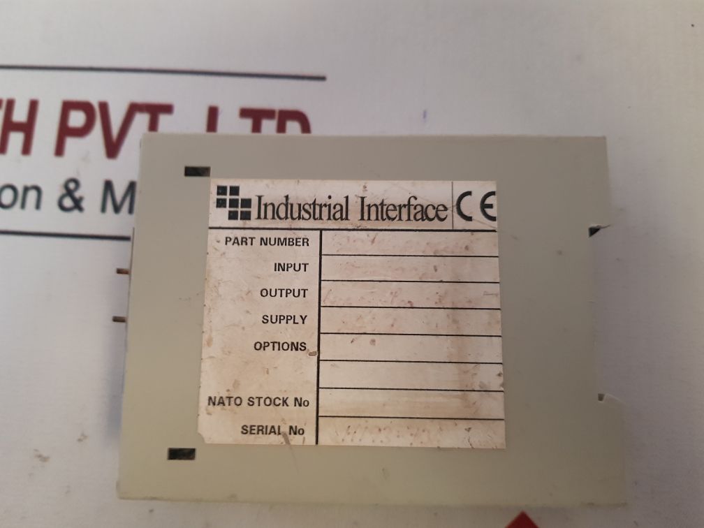 Industrial Interface Iir-2002 Dual Setpoint Trip Amplifier