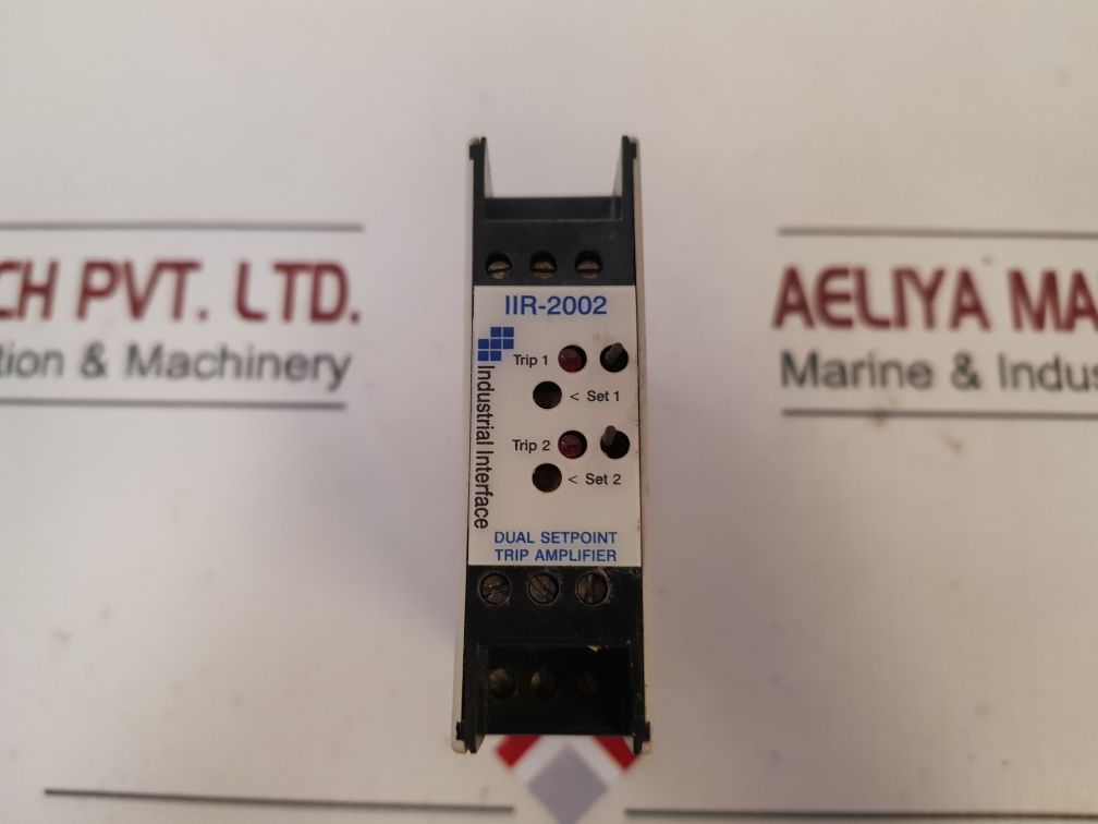 Industrial Interface Iir-2002 Dual Setpoint Trip Amplifier